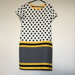 Polka dot dress from Paris